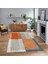 Dijital Baskılı Kaymaz Taban Yıkanabilir Modern Yolluk Mutfak Salon Halısı, V-MODERN-107-RENKLİ, 1