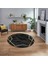 Dijital Baskılı Kaymaz Taban Yıkanabilir Yuvarlak Modern Mutfak Salon Halısı, V-Y-Modern-05-Antrast, 1