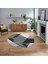 Dijital Baskılı Kaymaz Taban Yıkanabilir Yuvarlak Modern Mutfak Salon Halısı, V-Y-Modern-09-Siyah, 1