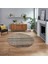 Dijital Baskılı Kaymaz Taban Yıkanabilir Yuvarlak Modern Mutfak Salon Halısı, V-Y-Modern-36-Kahve, 1