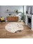 Dijital Baskılı Kaymaz Taban Yıkanabilir Yuvarlak Modern Mutfak Salon Halısı, V-Y-Modern-79-Vizon, 1