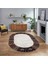 Dijital Baskılı Kaymaz Taban Yıkanabilir Oval Modern Yolluk Salon Halısı, V-O-MODERN-119-RENKLİ, 1