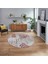 Dijital Baskılı Kaymaz Taban Yıkanabilir Yuvarlak Modern Mutfak Salon Halısı, V-Y-Modern-95-Bordo, 1