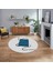 Dijital Baskılı Kaymaz Taban Yıkanabilir Yuvarlak Modern Mutfak Salon Halısı, V-Y-Modern-61-Mavi, 1
