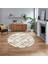 Dijital Baskılı Kaymaz Taban Yıkanabilir Yuvarlak Modern Mutfak Salon Halısı, V-Y-Modern-57-Renkli, 1