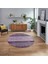 Dijital Baskılı Kaymaz Taban Yıkanabilir Yuvarlak Modern Mutfak Salon Halısı, V-Y-Modern-83-Mor, 1