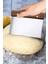 Siyah 45X65 cm Silikon Hamur Açma Matı ve Paslanmaz Çelik Ahşap Saplı Hamur Kesici Kazıyıcı Spatula 2