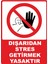 Dışarıdan Stres Getirmek Yasaktır Dijital Uv Folyo Baskı Uyarı Etiket Yapıştırma Sticker 12.5X17.5 1