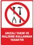 Arızalı Takım ve Malzeme Kullanmak Yasaktır Pvc Plakalı Uyarı Levhası Dekota Sticker 12.5X17.5 1