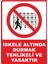 Iskele Altında Durmak Tehlikeli ve Yasaktır Pvc Plakalı Uyarı Levhası Dekota Sticker 25X35 1