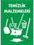 Temizlik Malzemeleri Dijital Uv Folyo Baskı Uyarı Etiket Yapıştırma Sticker 25X35 cm 1