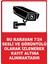 Karavan 7/24 Sesli ve Görüntülü Kayıt Dijital Uv Folyo Baskı Uyarı Etiket Sticker 12.5X17.5 1