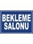 Bekleme Salonu Dijital Uv Folyo Yapışkan Baskı Uyarı Etiket Yapıştırma Sticker 17.5X12.5 1