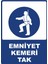 Emniyet Kemeri Tak Dijital Pvc Plakalı Uyarı Levhası Dekota Dijital Uv Baskı Yapışkanlı 12.5X17.5 cm 1