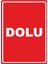 Dolu Pvc Plakalı Uyarı Levhası Dekota Dijital Uv Baskı Yapışkanlı 12.5X17.5 cm 1