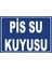 Pis Su Kuyusu 1 Dijital Uv Folyo Yapışkan Baskı Uyarı Etiket Yapıştırma Sticker 17.5X12.5 1