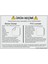 Avukat #2 Pvc Plakalı Uyarı Levhası Dekota Dijital Uv Baskı Sticker 17.5X12.5 2