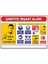 Şantiye Inşaat Alanı Uyarı Seti Dijital Uv Folyo Baskı Uyarı Etiket Yapıştırma Sticker 50x70 cm 1