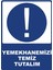 Yemekhanemizi Temiz Tutalım Dijital Uv Folyo Yapışkanlı Baskı Uyarı Etiket Sticker 12.5X17.5 1