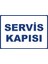 Servis Kapısı Dijital Uv Folyo Yapışkan Baskı Uyarı Etiket Yapıştırma Sticker 17.5X12.5 1