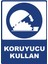 Koruyucu Kullan Dijital Pvc Plakalı Uyarı Levhası Dekota Dijital Uv Baskı Yapışkanlı 25X35 cm 1