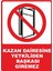 Kazan Dairesine Yetkiliden Başkası Giremez Dijital Uv Folyo Baskı Uyarı Etiket Sticker 12.5X17.5 1