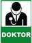 Doktor Dijital Uv Folyo Yapışkan Baskı Uyarı Etiket Yapıştırma Sticker 12.5X17.5 1