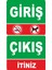 Giriş Çıkış Itiniz Pvc Dijital Uv Folyo Yapışkan Baskı Uyarı Dekota Yapıştırmalı 25X25 1