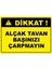 Alçak Tavan Dijital Uv Folyo Baskı Yapışkanlı Uyarı Etiketi Yapıştırma Sticker Mat 35X25 cm 1