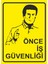 Önce Iş Güvenliği Dijital Uv Folyo Baskı Uyarı Etiket Yapıştırma Sticker 12.5X17.5 1