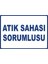 Atık Sahası Sorumlusu Dijital Uv Folyo Yapışkan Baskı Uyarı Etiket Yapıştırma Sticker 35X25 1