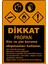 Dikkat Propan Kullanın Dijital Uv Folyo Yapışkan Baskı Uyarı Etiket Yapıştırma Sticker 25X35 1