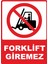 Giremez Dijital Uv Folyo Yapışkanlı Baskı Uyarı Etiket Yapıştırma Sticker 12.5X17.5 cm 1