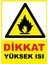 Dikkat Yüksek Isı Dijital Uv Folyo Yapışkan Baskı Uyarı Etiket Yapıştırma Sticker 25X35 1