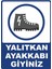 Yalıtkan Ayakkabı Giyiniz Dijital Uv Folyo Baskı Uyarı Etiket Yapıştırma Sticker 25X35 1