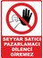 Satıcı Pazarlamacı Dilenci Giremez Dijital Uv Folyo Baskı Uyarı Etiket Yapıştırma Sticker 12.5X17.5 1