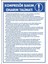 Kompresör Bakım Onarım Talimatı Pvc Plakalı Uyarı Levhası Dekota Dijital Uv Sticker 12.5X17.5 1
