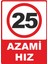 Azami Hız 25 Dijital Uv Folyo Yapışkan Baskı Uyarı Etiket Yapıştırma Sticker 12.5X17.5 1