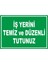 Iş Yerini Temiz ve Düzenli Tutunuz Dijital Uv Folyo Yapışkan Baskı Uyarı Etiket Yapıştırma Sticker 1
