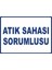 Atık Sahası Sorumlusu Dijital Uv Folyo Yapışkan Baskı Uyarı Etiket Yapıştırma Sticker 17.5X12.5 1