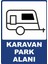 Karavan Park Alanı Dijital Uv Folyo Baskı Uyarı Etiket Yapıştırma Sticker 50X70 1