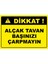 Alçak Tavan Dijital Uv Folyo Baskı Yapışkanlı Uyarı Etiketi Yapıştırma Sticker 17.5X12.5 cm 1