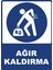 Ağır Kaldırma Dijital Uv Folyo Yapışkanlı Baskı Uyarı Etiket Yapıştırma Sticker 25X35 cm 1