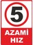 Azami Hız 5 Dijital Uv Folyo Yapışkan Baskı Uyarı Etiket Yapıştırma Sticker 12.5X17.5 1