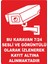 Karavan 7/24 Sesli ve Görüntülü Kayıt #2 Dijital Uv Folyo Baskı Uyarı Yapıştırma Sticker 12.5X17.5 1