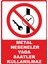 Metal Nesneler Kullanılmaz Dijital Uv Folyo Baskı Uyarı Etiket Yapıştırma Sticker 25X35 cm 1