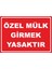 Özel Mülk Girmek Yasaktır Dijital Uv Folyo Yapışkan Baskı Uyarı Etiket Yapıştırma Sticker 35X25 1