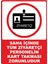 Ziyaretçi Personel Pvc Plakalı Uyarı Levhası Dekota Dijital Uv Baskı Yapışkanlı 25X35 cm 1