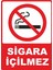 Sigara Içilmez Dijital Uv Folyo Yapışkanlı Baskı Uyarı Etiket Yapıştırma Sticker 25X35 cm 1