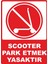 Scooter Park Etmek Yasaktır Dijital Uv Folyo Yapışkan Baskı Uyarı Etiket Yapıştırma Sticker 50X70 1